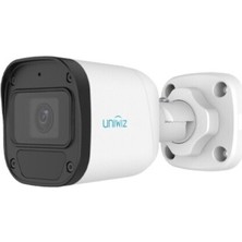 Uniwiz 4.0 Mp 2,8 mm Lens H.265 IP67 Dahi̇li̇ Mi̇krofon Plasti̇k Bullet Ip Kamera