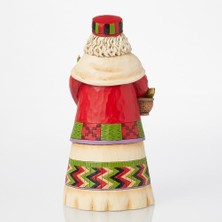Jim Shore Heartwood Afrika Baba Figürü, Reçine, 18CM, Çok Renkli