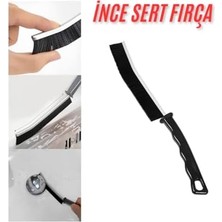 2'li Derz Arası Banyo Mutfak Dar Alan Ince Temizlik Fırçası Seti