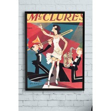 (PSTER12172) Mc Clures Art Sanatsal Çerçeveli Tablo (50X70CM)