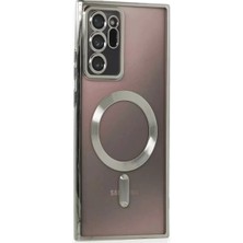 Dukkanıum Newface Samsung Galaxy Note 20 Ultra Kılıf Kross Magneticsafe Kapak - Titan Gri