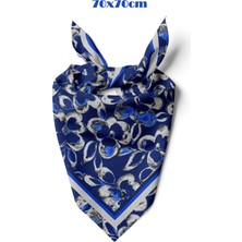 Blue Aura Desen 70*70CM Bandana/fular