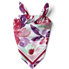 Sonsuz Bahar Desen 55X55CM Bandana/fular