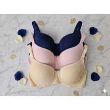 Hb Comfort Kadın Balenli Toparlayıcı 3'lü Sütyen Takımı