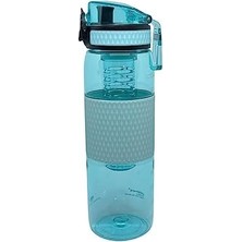530ML Silikon Gövdeli Detoks Aparatlı Tritan Su Matarası