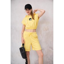 Ponçik Kadın Spor Şortlu Takım 25069