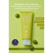 Elektriklenen Saçlara Yoğun Nemlendirici Durulanmayan Saç Kremi Mılk Baobab Hair Moisture Cream