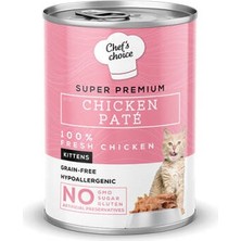 Dukkanıum Pate Chicken Kitten Tavuklu Tahılsız Yavru Kedi Konservesi 12 Adet 400 gr