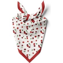 Kiraz Mevsimi Desen Bandana/fular