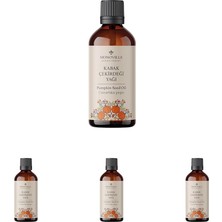 Kabak Çekirdeği Yağı 100 ML%100 Saf ve Doğal (Pumpkin Seed Oil) (4 Paketi)