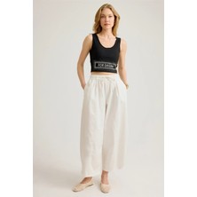 Home Store Geniş Kesim 2 Cep Pantolon