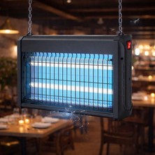 Çatı CT-9404 -2X10W Elektrikli Sinek Öldürücü Cihaz – Uv Işıklı Böcek ve Sivrisinek Yakalama Armatürü (20W – Geniş Alan Etkili)