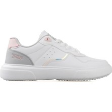Jump 26821 Kadın Anatomik Beyaz Pembe Salmon Sneaker 36/40 Hafif ve Dayanıklı Tabanlı Spor Ayakkabı