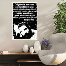 Durusoy Ahşap Retro Mdf Poster , Komik Sözler , Duvar Yazıları , Manzara ,  Tarih , Edebiyat - TBL0359