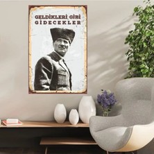 Durusoy Ahşap Retro Mdf Poster , Komik Sözler , Duvar Yazıları , Manzara ,  Tarih , Edebiyat - TBL0438