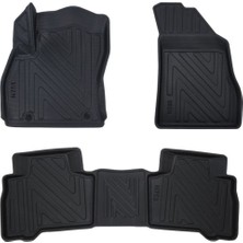 Depo Garaj Fiat Fiorino Dizel 2007-2019 Panelvan Premium Araca Özel 5d Paspas