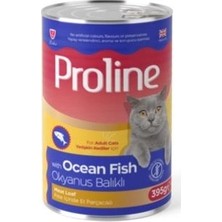 Proline Okyanus Balıklı 395 gr Yetişkin Konserve Kedi Maması