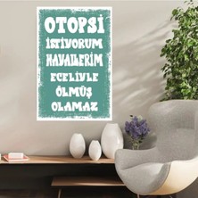 Durusoy Ahşap Retro Mdf Poster , Komik Sözler , Duvar Yazıları , Manzara ,  Tarih , Edebiyat - TBL0305