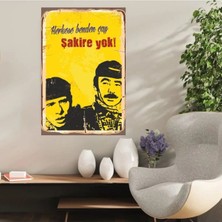 Durusoy Ahşap Retro Mdf Poster , Komik Sözler , Duvar Yazıları , Manzara ,  Tarih , Edebiyat - TBL0440