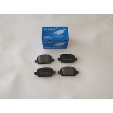 Bzt Opel Corsa- C- 04/06; Arka Fren Balatası 1,4cc (DISK)(95,5X43,9X13,8)(BRAMAX) 93176117
