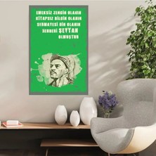 Durusoy Ahşap Retro Mdf Poster , Komik Sözler , Duvar Yazıları , Manzara ,  Tarih , Edebiyat - TBL0411
