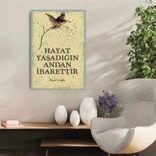 Durusoy Ahşap Retro Mdf Poster , Komik Sözler , Duvar Yazıları , Manzara ,  Tarih , Edebiyat - TBL0171