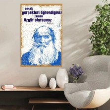 Durusoy Ahşap Retro Mdf Poster , Komik Sözler , Duvar Yazıları , Manzara ,  Tarih , Edebiyat - TBL0439
