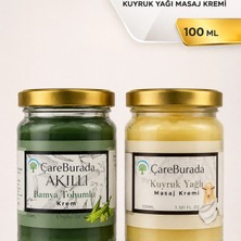 Çare Burada Çareburada Kuyruk Yağlı Krem 100 ml +Çareburada Akıllı Bamya Tohumlu Krem 100 ml