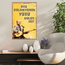 Durusoy Ahşap Retro Mdf Poster , Komik Sözler , Duvar Yazıları , Manzara ,  Tarih , Edebiyat - TBL0453