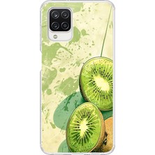 Le Balvo Samsung Galaxy A12 Uyumlu Kiviler Baskılı Silikon Kılıf