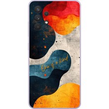Le Balvo Samsung Galaxy A32 Uyumlu One Of A Kind Baskılı Silikon Kılıf