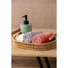 Rikka Home %100 Pamuk El/misafir Havlusu Seti (2’li 33X33 Cm) – Coresoftair™ Yumuşak, Hızlı Emici, Hacimli Premium Havlu