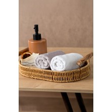 Rikka Home %100 Pamuk El/misafir Havlusu Seti (2’li 33X33 Cm) – Coresoftair™ Yumuşak, Hızlı Emici, Hacimli Premium Havlu