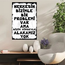 Durusoy Ahşap Retro Mdf Poster , Komik Sözler , Duvar Yazıları , Manzara ,  Tarih , Edebiyat - TBL0319