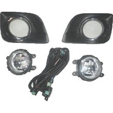 Bzt Toyota Landcruiser- Prado- 09/13; Sis Lambası Sağ/sol Set 2 Parça Sis Kapaklı/tesisatlı (Famella)