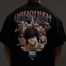 Vanquish Vq x Baki: Black Baki Boxy Oversized T Shirt