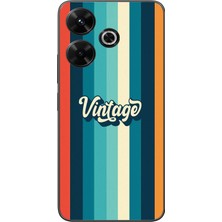 Le Balvo Redmi 13 Uyumlu Vintage Baskılı Silikon Kılıf
