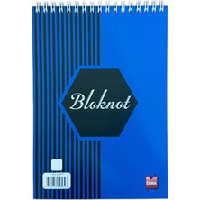 Elma Kırtasiye A5 Spiralli Düz Bloknot 60 Yp.
