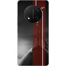 Le Balvo Honor Magic 7 Lite Uyumlu Islama Özgürlük Baskılı Silikon Kılıf