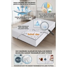 Bebesi Bebe 70X110 cm Sıvı Geçirmez Micro Kumaş Fitted Yatak Koruyucu Alez