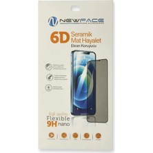 Aslanoğlu Store Newface Xiaomi Redmi Note 12 4g 6d Mat Seramik Hayalet Nano Ekran Koruyucu