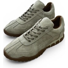 Patron Shoes Hakiki Deri Süet Kadın Günlük Sneaker