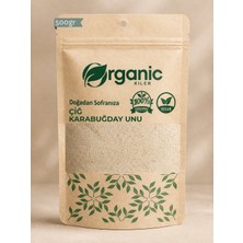 Organic Kiler Glutensiz Çiğ Karabuğday Unu 500GR - Katkısız & Doğal Vegan Greçka Unu