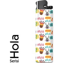 Bar-Pack Hola Serisi Tasarım Çakmak Figürlü Selamlama