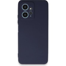 Mossem Xiaomi Redmi Note 12 4g Kılıf First Silikon - Lacivert