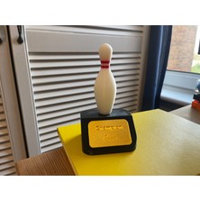 Print Zone Özel Isimli Bowling Turnuva Kupası - Kurumsal Etkinlik ve Şampiyonluk Ödülü - Dekoratif Kupa