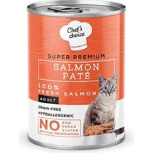 Stylmenplus Pate Somonlu Tahılsız Yetişkin Kedi Konservesi 24 Adet 400 gr
