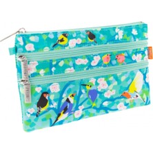 Pylones 3 Fermuarlı Çanta - Zip It - Birds