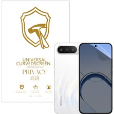 Microcase Realme 16 ile Uyumlu Privacy Gizlilik Filtreli Hayalet Nano Ekran KORUYUCU-EKM110