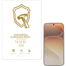 Microcase Honor 600 Pro ile Uyumlu Tpu Nano Mat Ekran Koruma Filmi EKM107